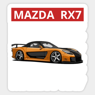 mazda rx7 Sticker